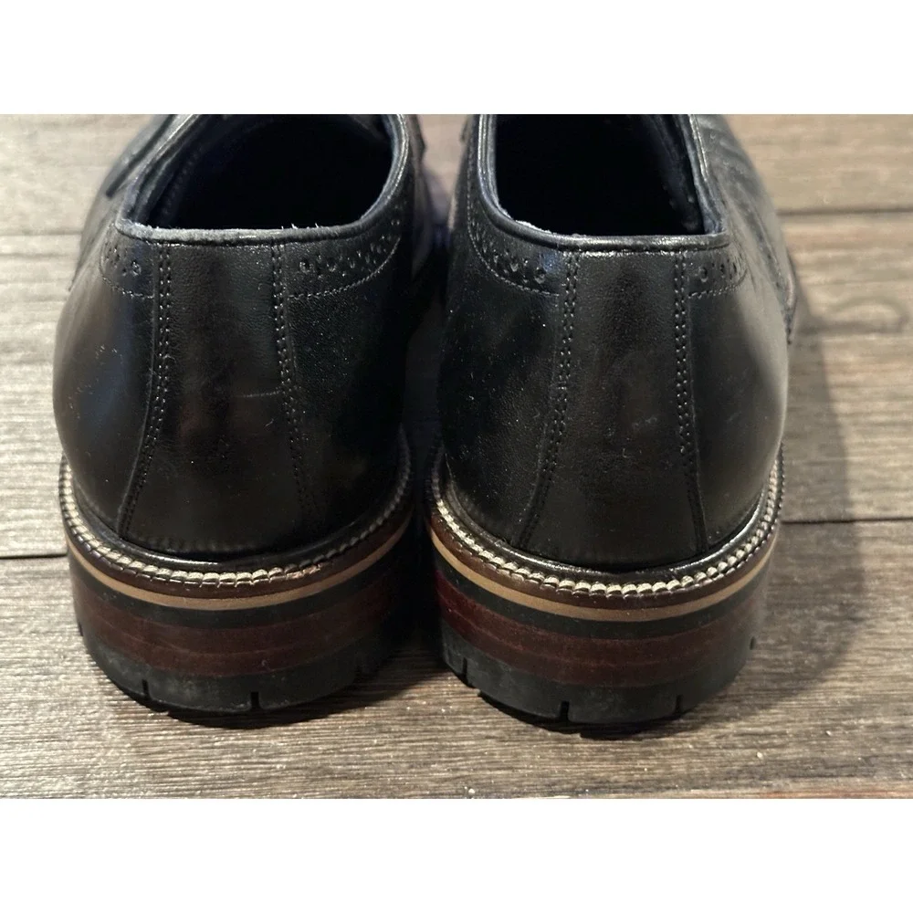 Johnston & Murphy XC Flex Comrad Plain Toe Bpack 10.5 Sheepskin Leather‎ Shoes